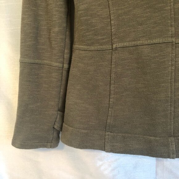 Hurley Cotton Blazer Ladies Sm Heathered Army Green - Picture 9 of 13